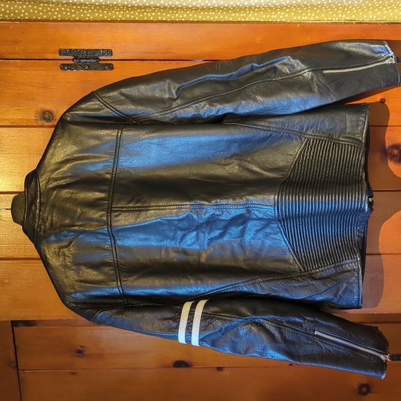 Wilson Leather Motorcycle Jacket - Picture 12 of 12